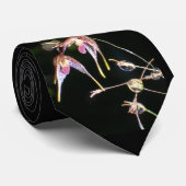 sich hin- und herbewegende Orchideen-Krawatte Krawatte (Gerollt)