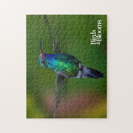 Sich hin- und herbewegender Kolibri Puzzle (Vertikal)