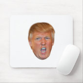 Sich hin- und herbewegender Kopf Donald Trump Mousepad (Mit Mouse)