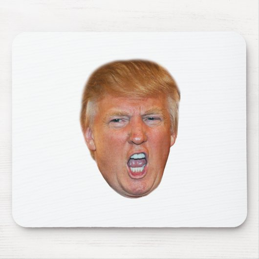 Sich hin- und herbewegender Kopf Donald Trump Mousepad (Vorne)