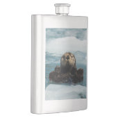 Sich hin- und herbewegender Otter Flachmann (Rechts)