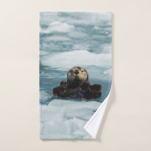 Sich hin- und herbewegender Otter Handtuch (Handtuch)