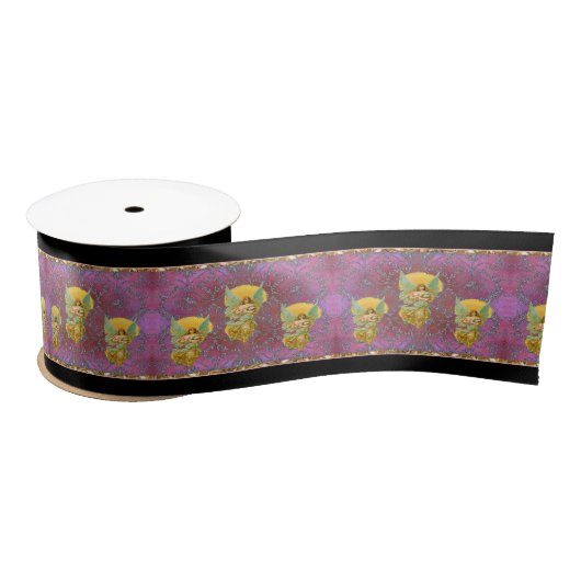 Sich hin- und herbewegendes Engels-Weihnachten Satinband (Spule)