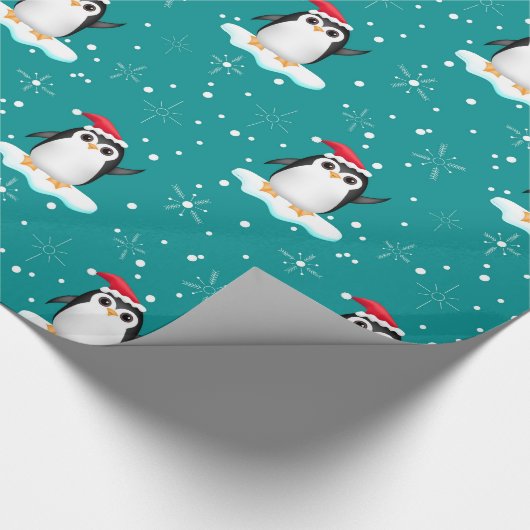 Sich hin- und herbewegendes geschenkpapier (Ecke)