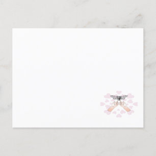 Sich im Sommer in eine Zikade verlieben Postkarte