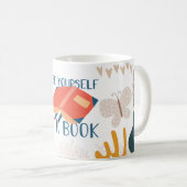sich in einem Buch verlieren Kaffeetasse (VorderseiteRechts)