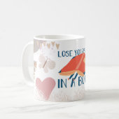 sich in einem Buch verlieren Kaffeetasse (Vorderseite Links)