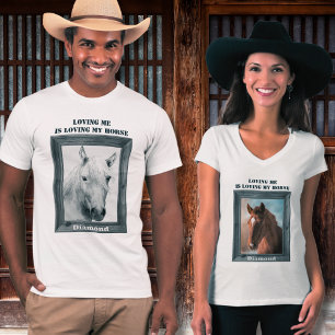 Sich in mich zu verlieben heißt, sich in mein Pfer T-Shirt