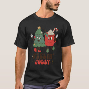 Sich köstlich fühlend Weihnachtsbaum Heiße Schokol T-Shirt