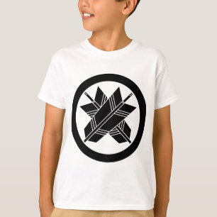 Sich kreuzende Pfeile im Kreis T-Shirt