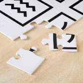 Sich lieben Tierkreis-Puzzlespiel Puzzle (Seite)