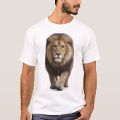 Sich nähernder Löwe T-Shirt (Vorderseite)