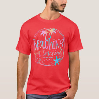 Sich nicht in der Gefärbte Krawatte lehren Sommer T-Shirt