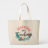 Sich nicht lehren jumbo stoffbeutel (Rückseite)