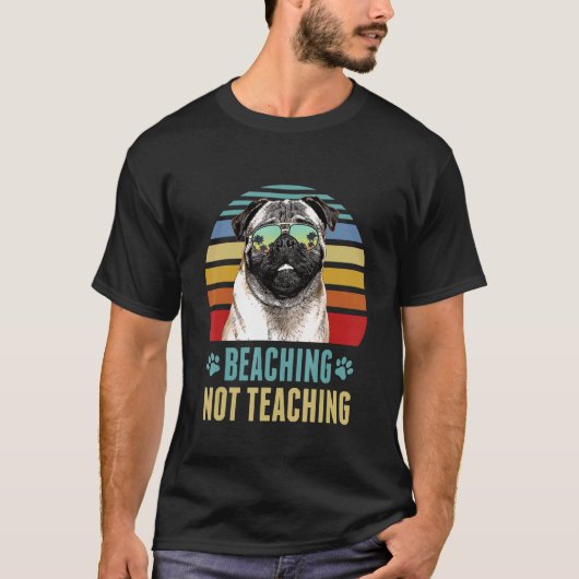 Sich nicht lehren Mops Dog Lehrer Sommer T-Shirt (Vorderseite)