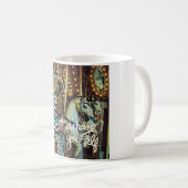 sich selbst erstaunt, fröhliche Tiere Kaffeetasse (VorderseiteRechts)