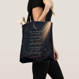 Sich selbst finden Schattenarbeit Goldmond Kunst Tasche