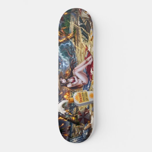 Sich sonnen skateboard (Vorderseite)