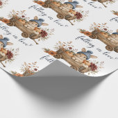 sich verlieben Fall Bunny Geschenkpapier (Ecke)