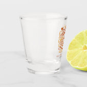 Sich Verlieben Moderne Herbsthochzeit Schnapsglas (Links)