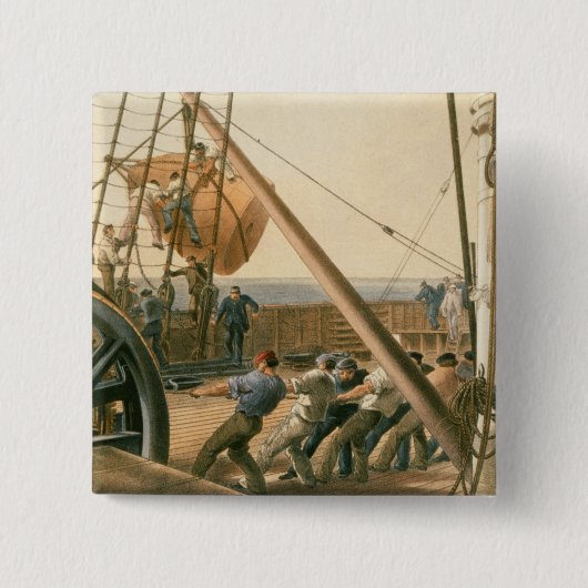 Sich vorbereiten, eine der großen Bojen, August zu Button (Vorderseite)