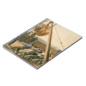 Sich vorbereiten, eine der großen Bojen, August zu Notizblock (Linke Seite)