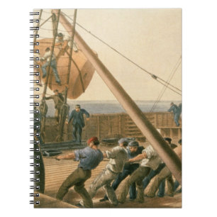 Sich vorbereiten, eine der großen Bojen, August zu Notizblock