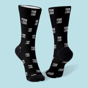 Sich wiederholendes Bild, Design oder Firmenlogo Socken