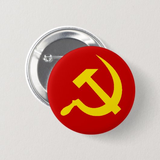 Sichel- und HammerButton Button (Vorne & Hinten)