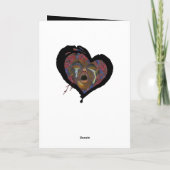 Sichel-Zellen-Schmerz-Bewusstsein 2 Karte (Rückseite)