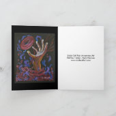 Sichel-Zellen-Schmerz-Bewusstsein 2 Karte (Innenseite)