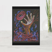 Sichel-Zellen-Schmerz-Bewusstsein 3 Karte (Vorderseite)