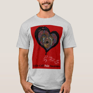 Sichel-Zellen-Schmerz-Bewusstseins-Shirt T-Shirt