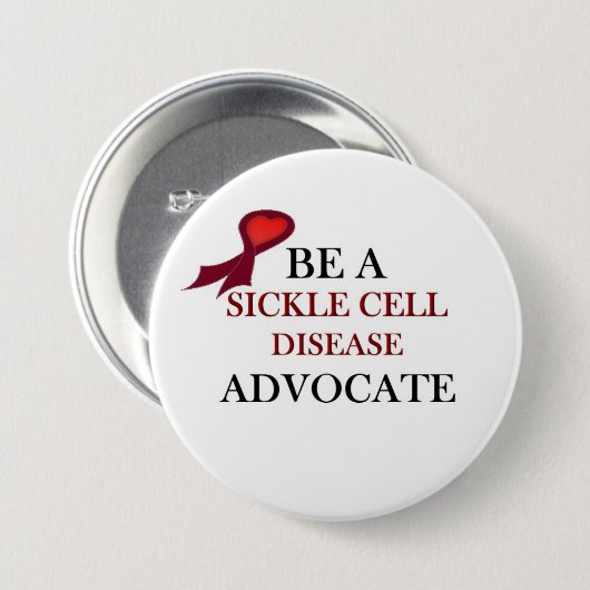 Sichel-Zellen-Unterstützung Button (Vorne & Hinten)