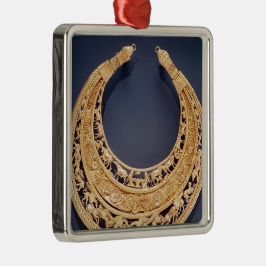 Sichelförmige Brust von Tolstaya Mogila Silbernes Ornament (Rechts)