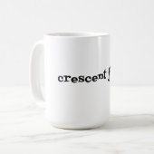 Sichelförmige frische tolle Tasse (Vorderseite Links)