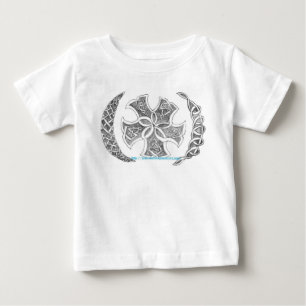 Sichelförmiger keltischer Knoten-T - Shirt