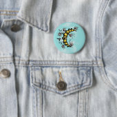 Sichelförmiger Mond eingewickelt in der Button (Beispiel)