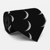 Sichelförmiger Mond Krawatte (Gerollt)