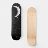 Sichelförmiger Mond Skateboard (Vorderseite)