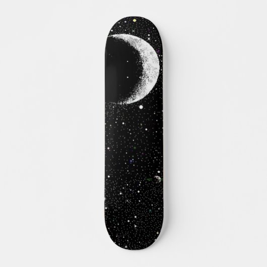Sichelförmiger Mond Skateboard (Vorne)