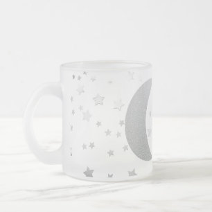 "Sichelförmiger Mond-und Stern-" mattierte Mattglastasse