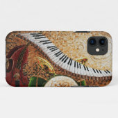 Sichelförmiger Stadt-Klavier iPhone 5 Case-Mate iPhone Hülle (Rückseite (Horizontal))