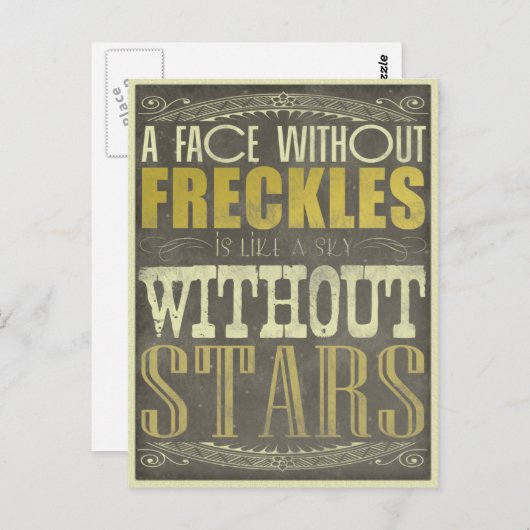 Sicheln sind Phantastisch Postkarte (Vorne/Hinten)