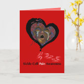 Sichelzellanämie Karte (Gelbe Blume)