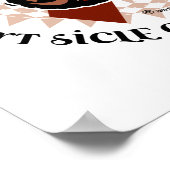 Sichelzellanämie Schmetterlingsstamm Poster (Ecke)