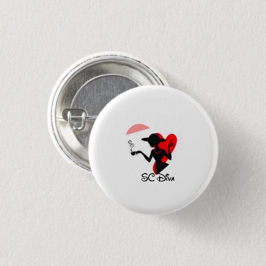 Sichelzelldiva-Button Button (Vorne & Hinten)