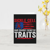 Sichelzelle Unsere Quirky Genetic Tracks Anämie Karte (Gelbe Blume)