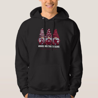 Sichelzellenanämie-Aufklärungsmonat Burgunderband Hoodie