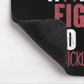 Sichelzellenbewusstsein Dieser Krieger kämpft um d Mousepad (Ecke)